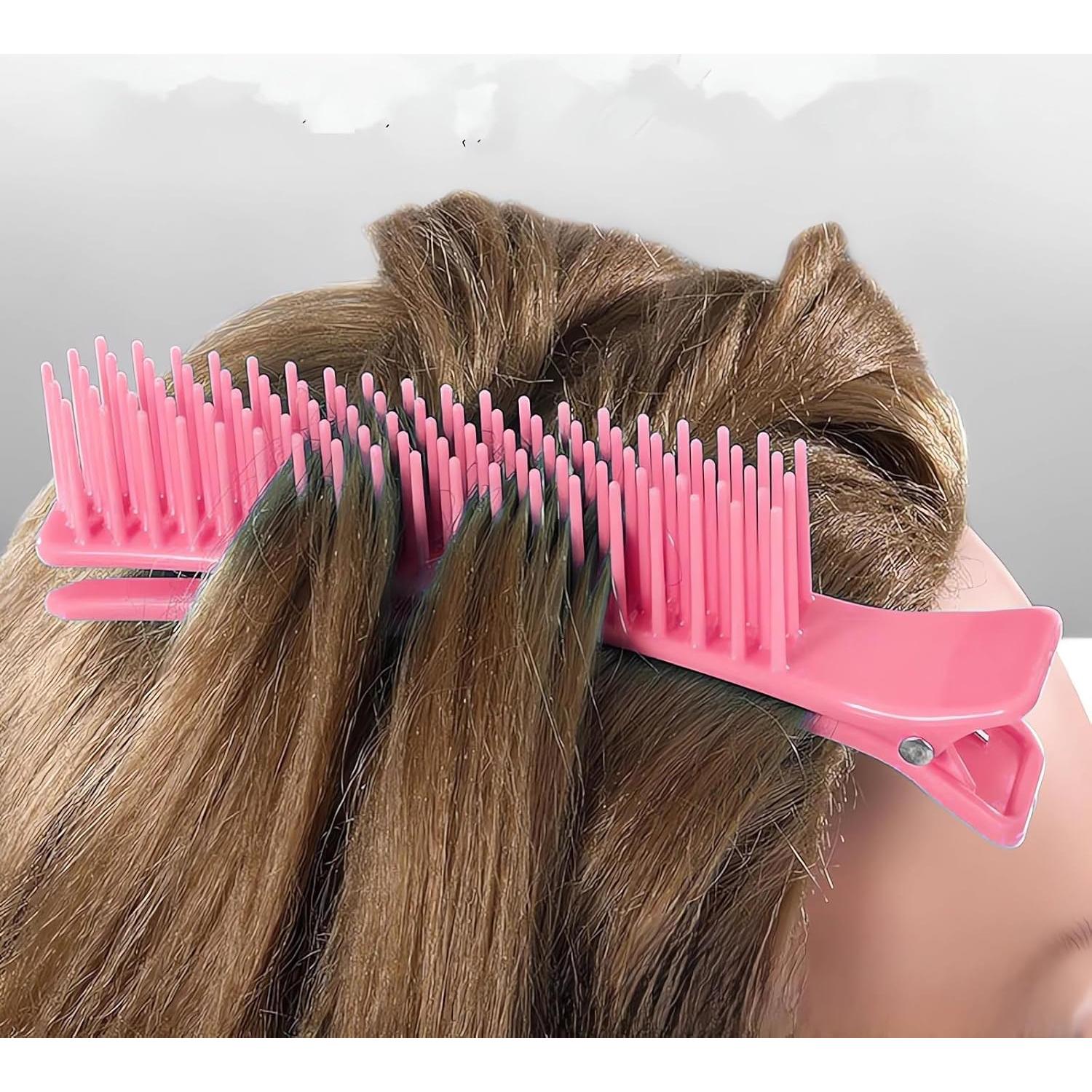 4 Clips de Sujeción para Cabello Hongtu - Estilizado y Corte