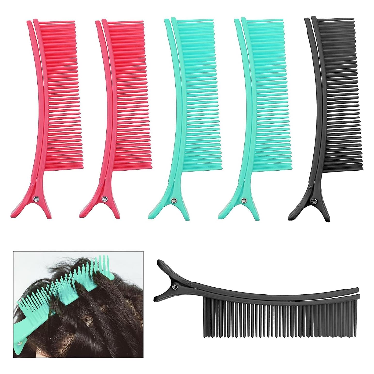 6 Clips de Cocodrilo para Seccionar Cabello Capiant - Antideslizantes