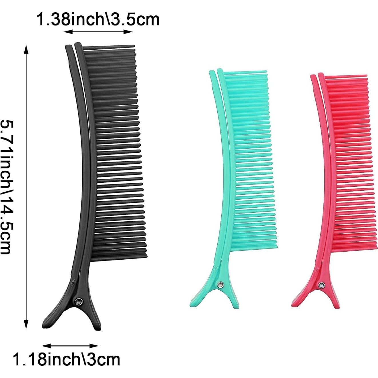 6 Clips de Cocodrilo para Seccionar Cabello Capiant - Antideslizantes