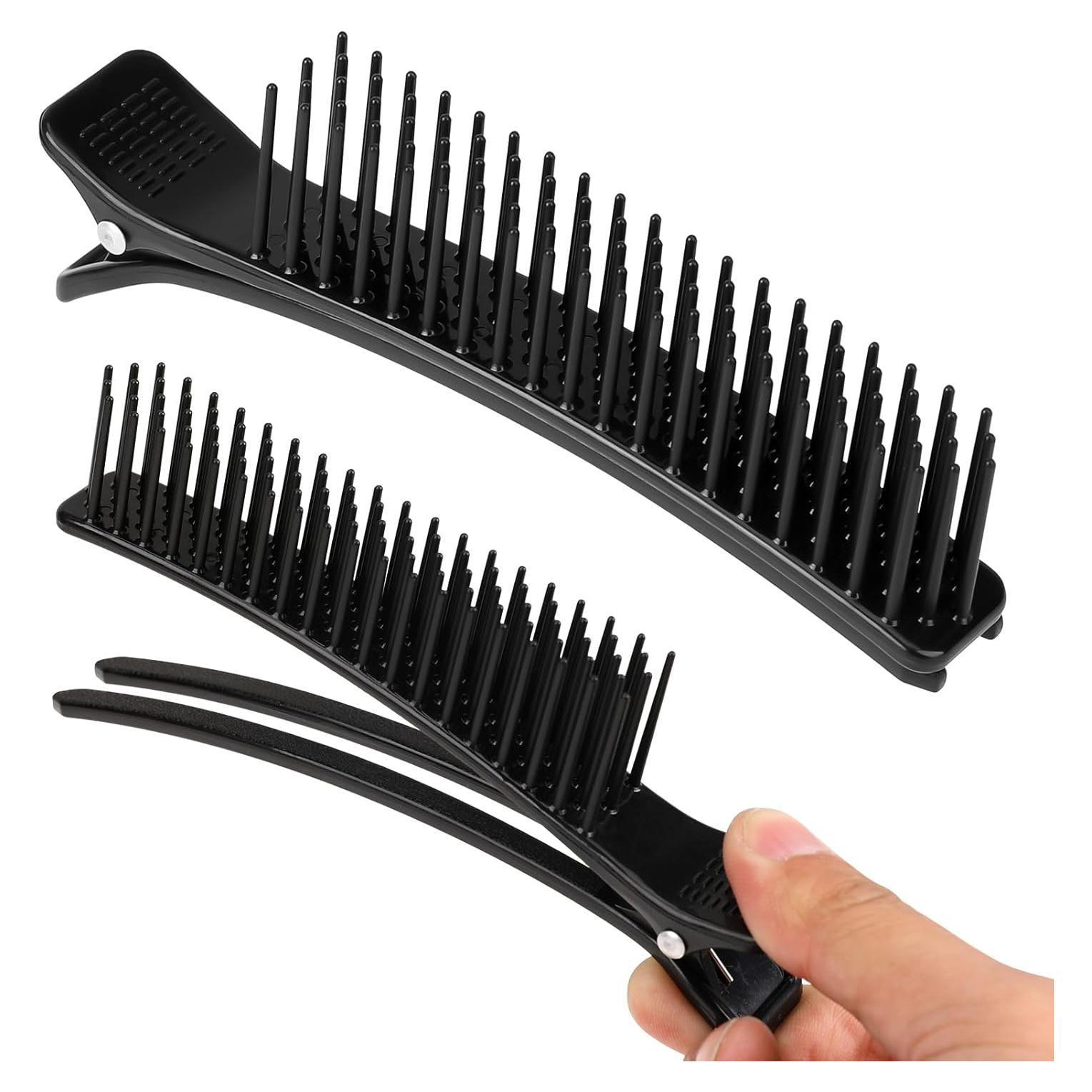 Clips de Sección para Cabello MOZEAT LENS - 2 Piezas Negros