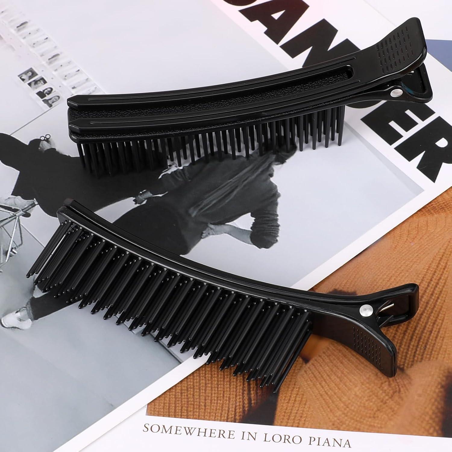 Clips de Sección para Cabello MOZEAT LENS - 2 Piezas Negros