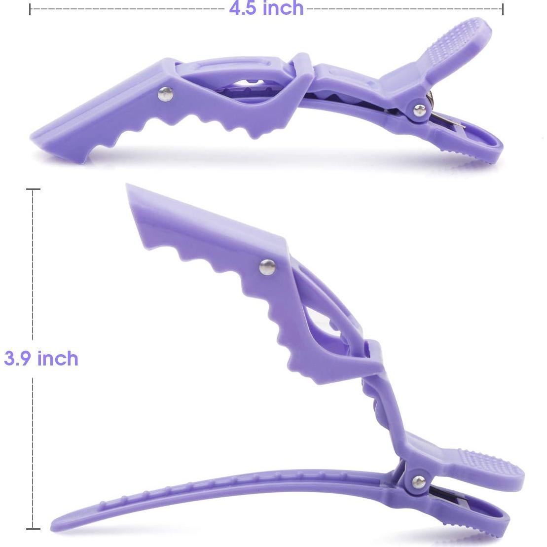 Clips de Pelo Cocodrilo GLAMFIELDS 12 Pcs Antideslizantes