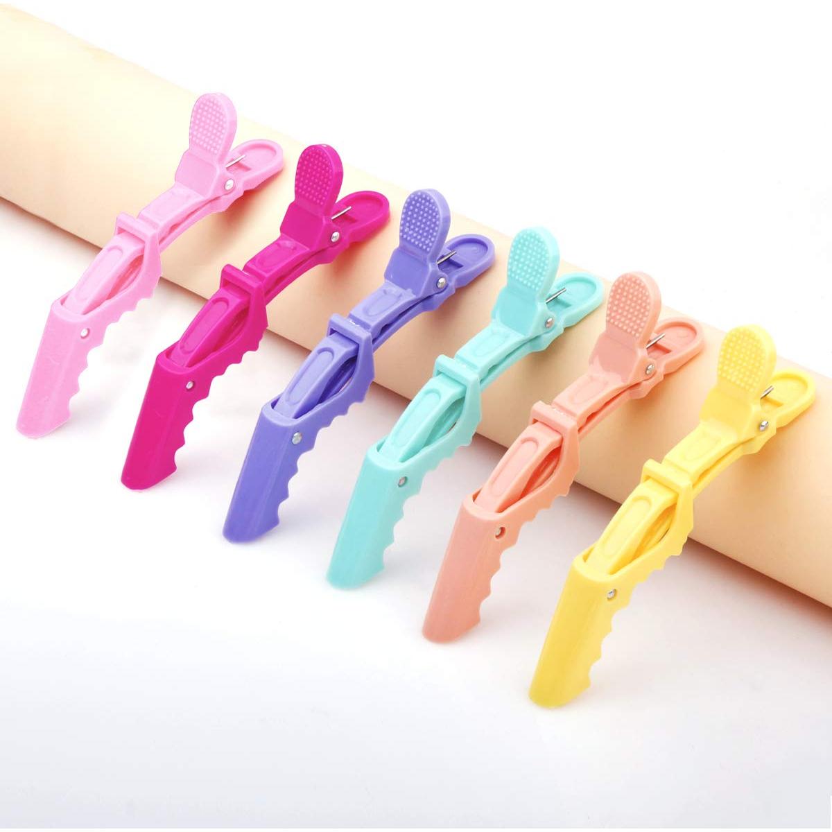 Clips de Pelo Cocodrilo GLAMFIELDS 12 Pcs Antideslizantes