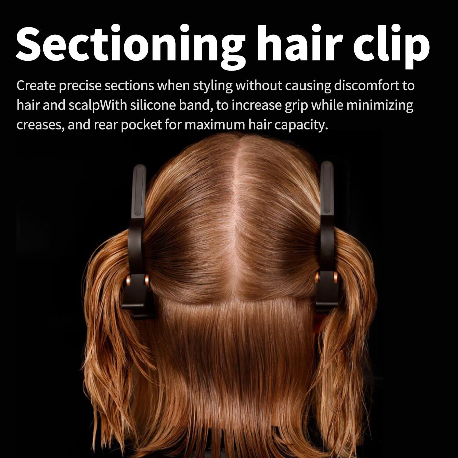 Pinzas para seccionar y estilizar cabello Dyson 4 piezas