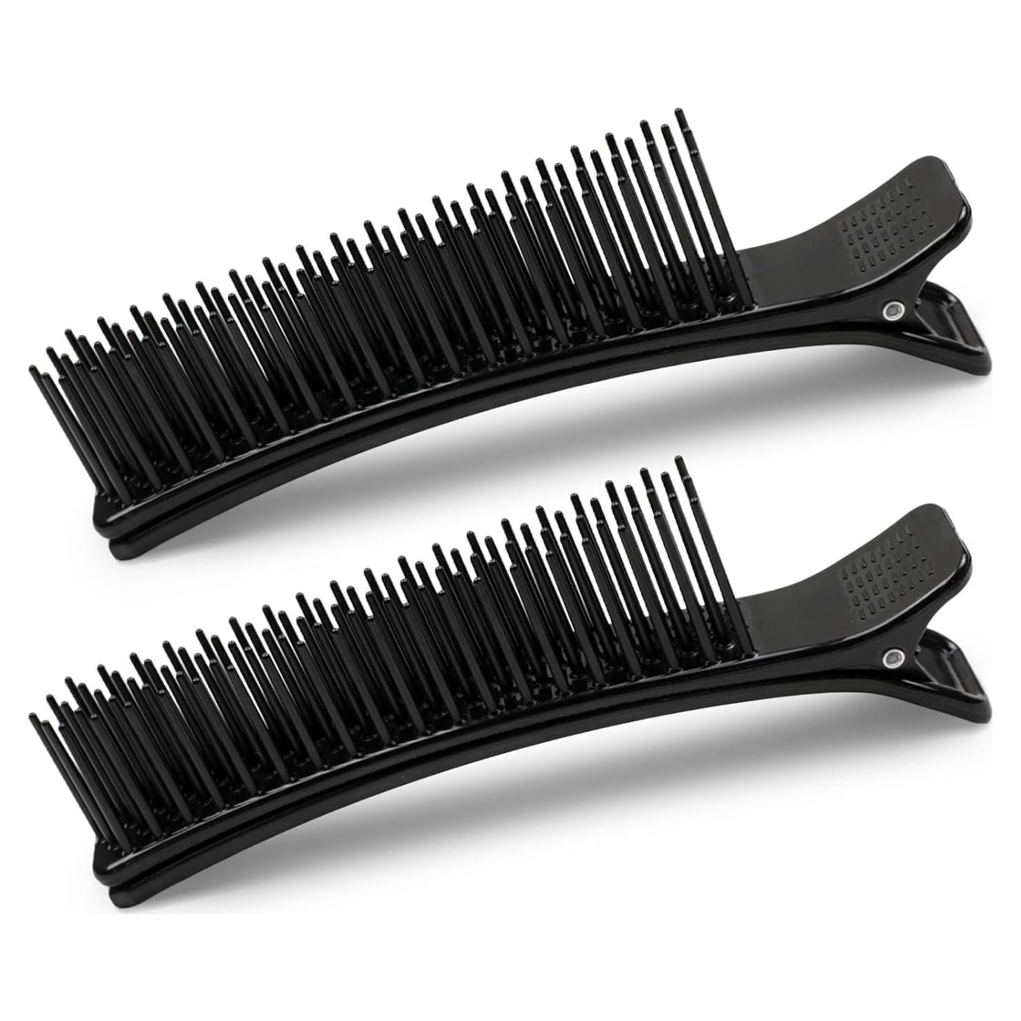 Clip de Pelo Negro Zoolinn - 2 Paquetes - 14.5 cm