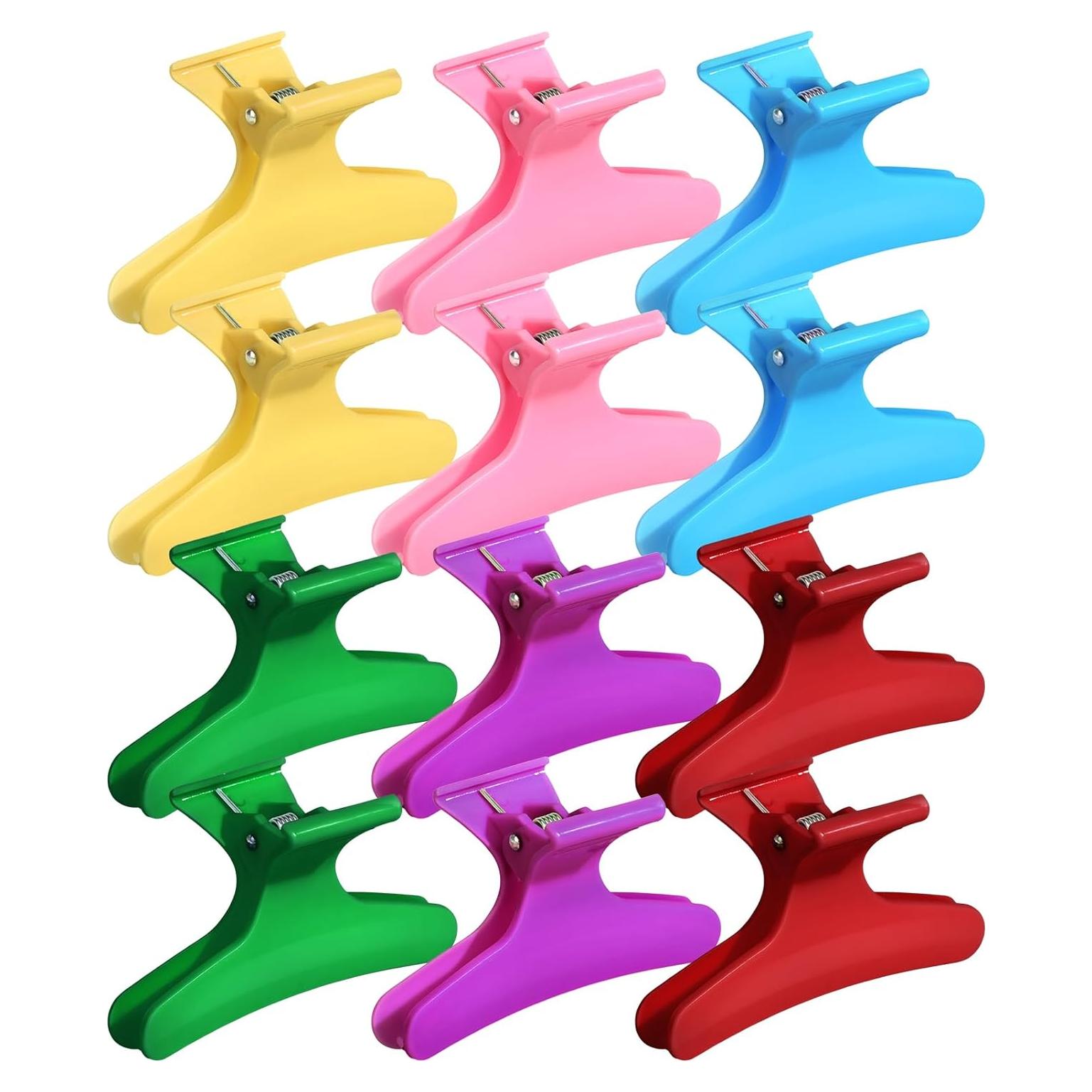 Clips de Pelo Mariposa Ondder 12 Piezas Antideslizantes