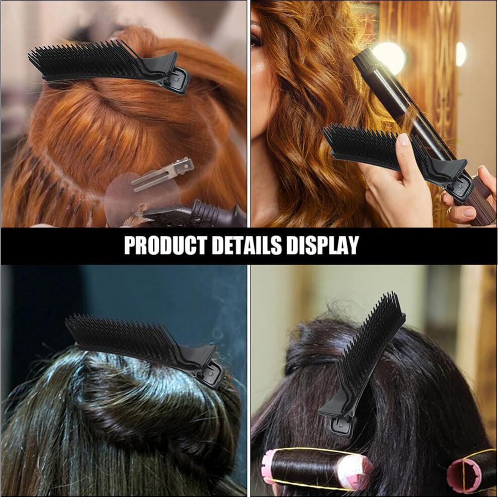 Clips de Sujeción para Cabello NOLITOY - 4 Pcs Profesionales