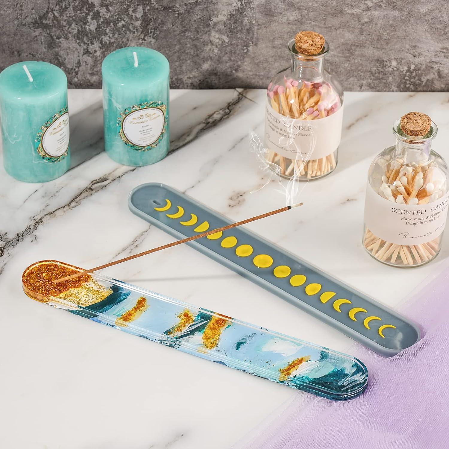 Molde de Silicona NiArt para Incienso 26x12.8cm 3 Diseños