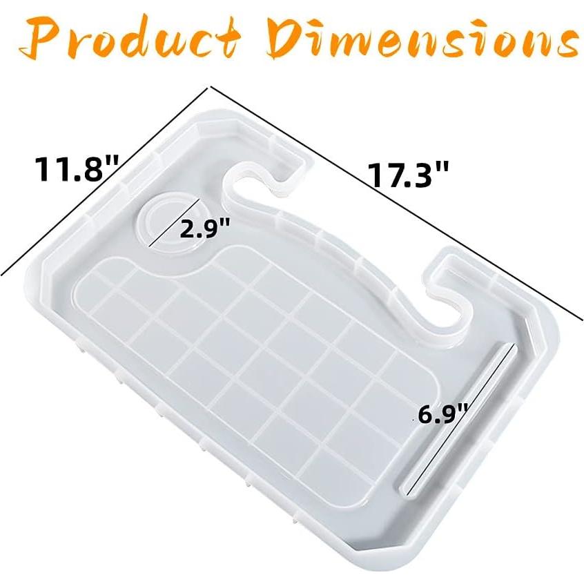 Bandeja para Volante de Resina JEYUQAXY 43.9x30cm
