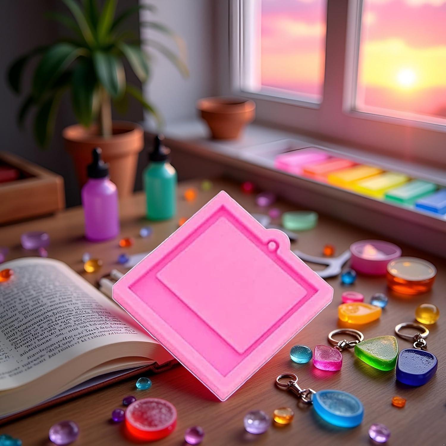 Molde de Silicona Rosa Enyolidimk para Joyería DIY 1 Piezas