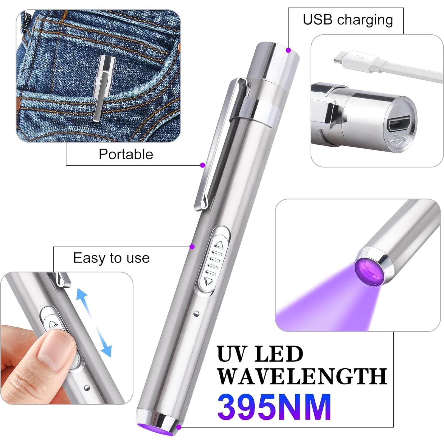 Kit de Resina UV DecorRom 60g con Linterna UV Recargable