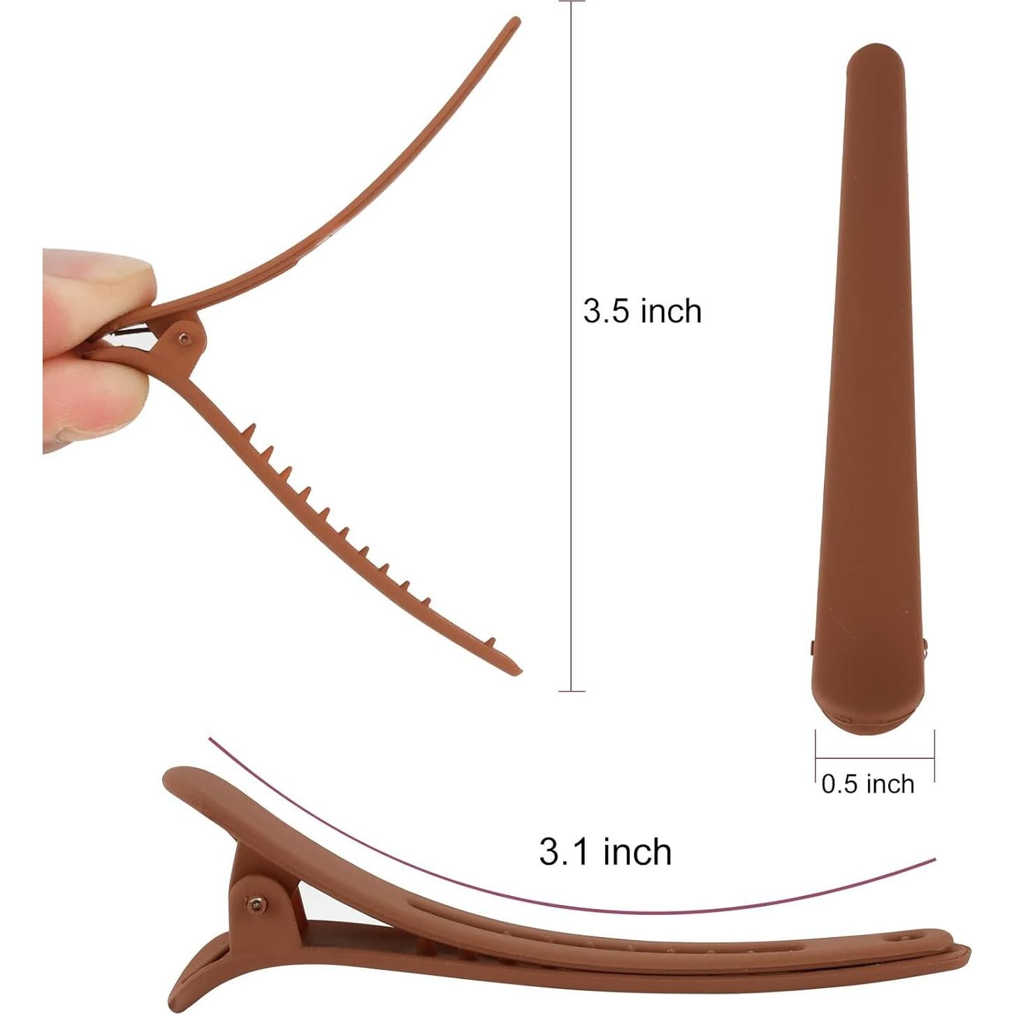 YISSION Clips para Cabello 24 Pcs 20 cm Sin Marcas Mate