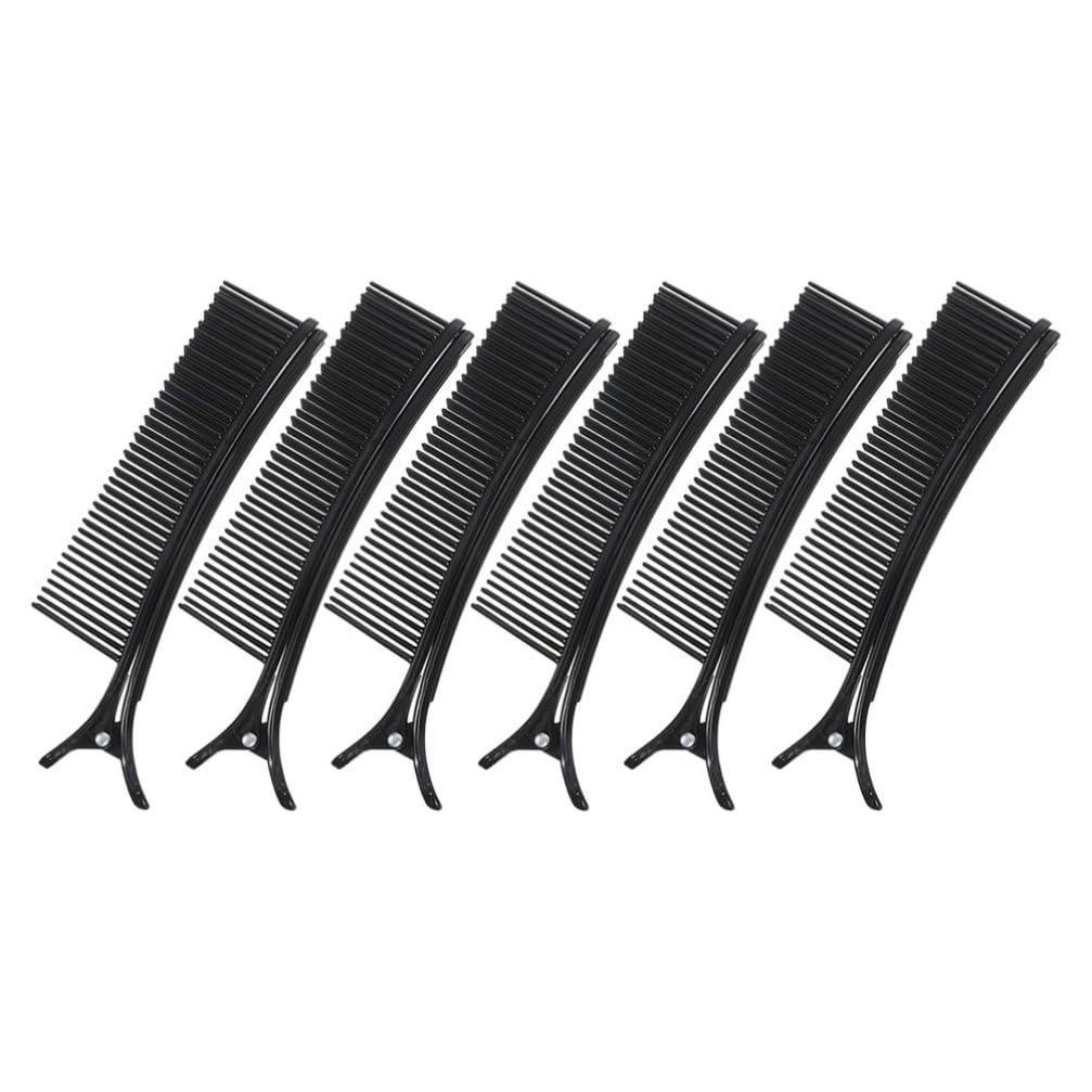 Clips de Agarre para Cabello NOLITOY 6 Pcs Antideslizantes