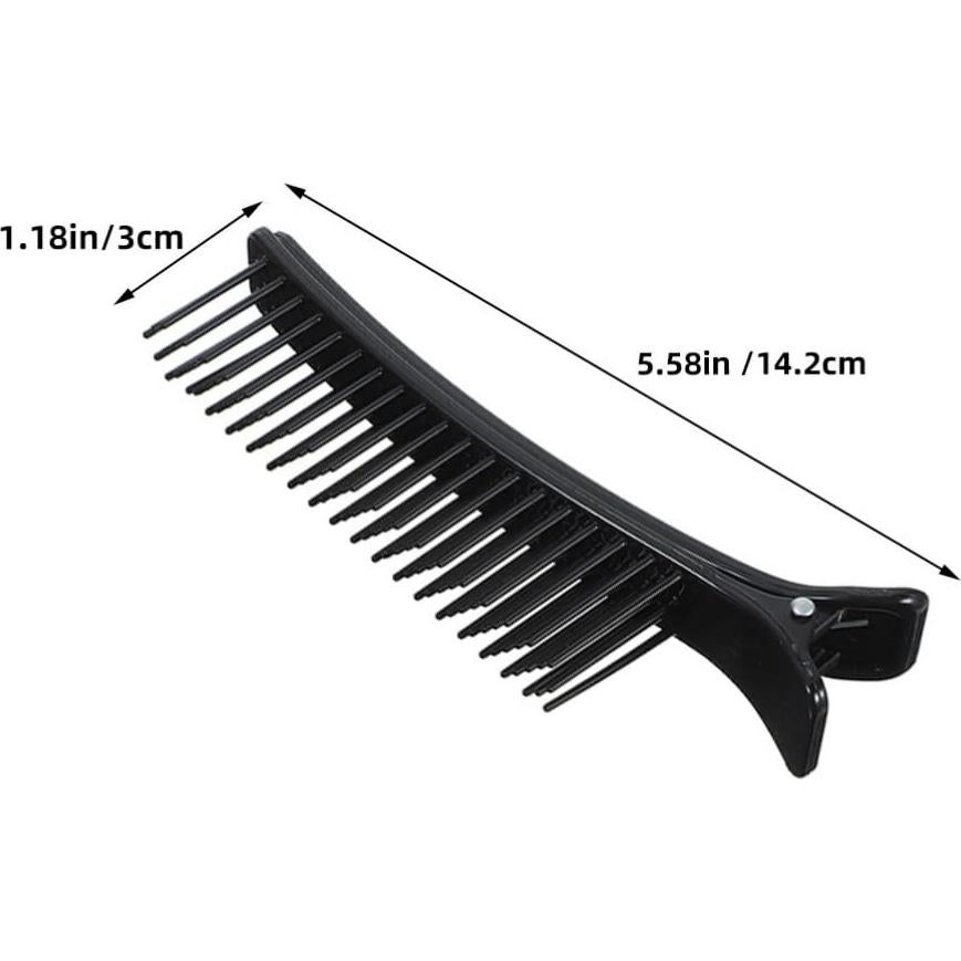 Clips de Agarre para Cabello NOLITOY 6 Pcs Antideslizantes