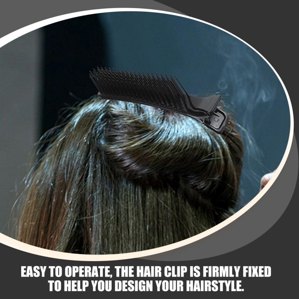 Clips de Agarre para Cabello NOLITOY 6 Pcs Antideslizantes