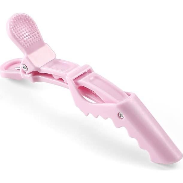 10 Clips de Cocodrilo Liasun Multicolor para Peluqueros