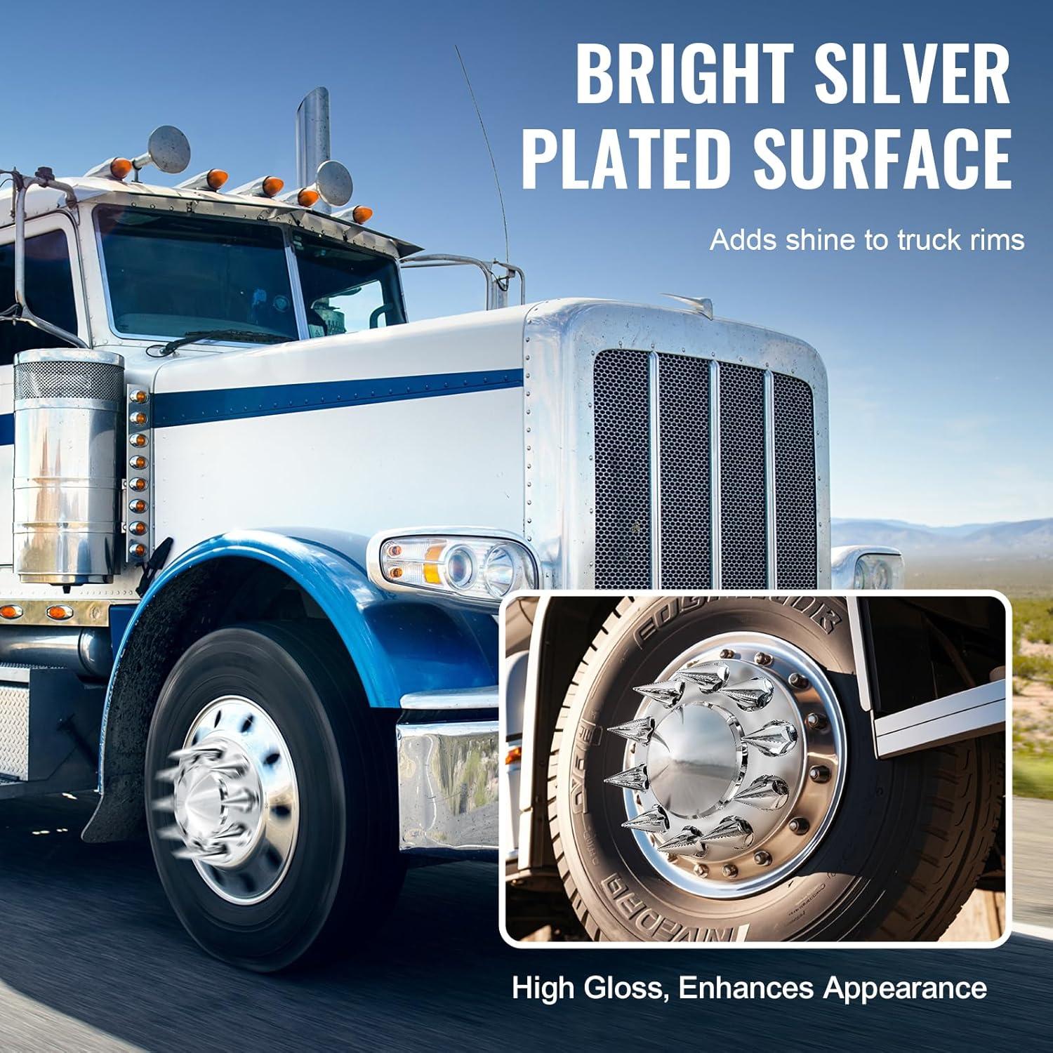 Cubiertas de Eje Frontal VEVOR para Camiones Semi - ABS Resistente