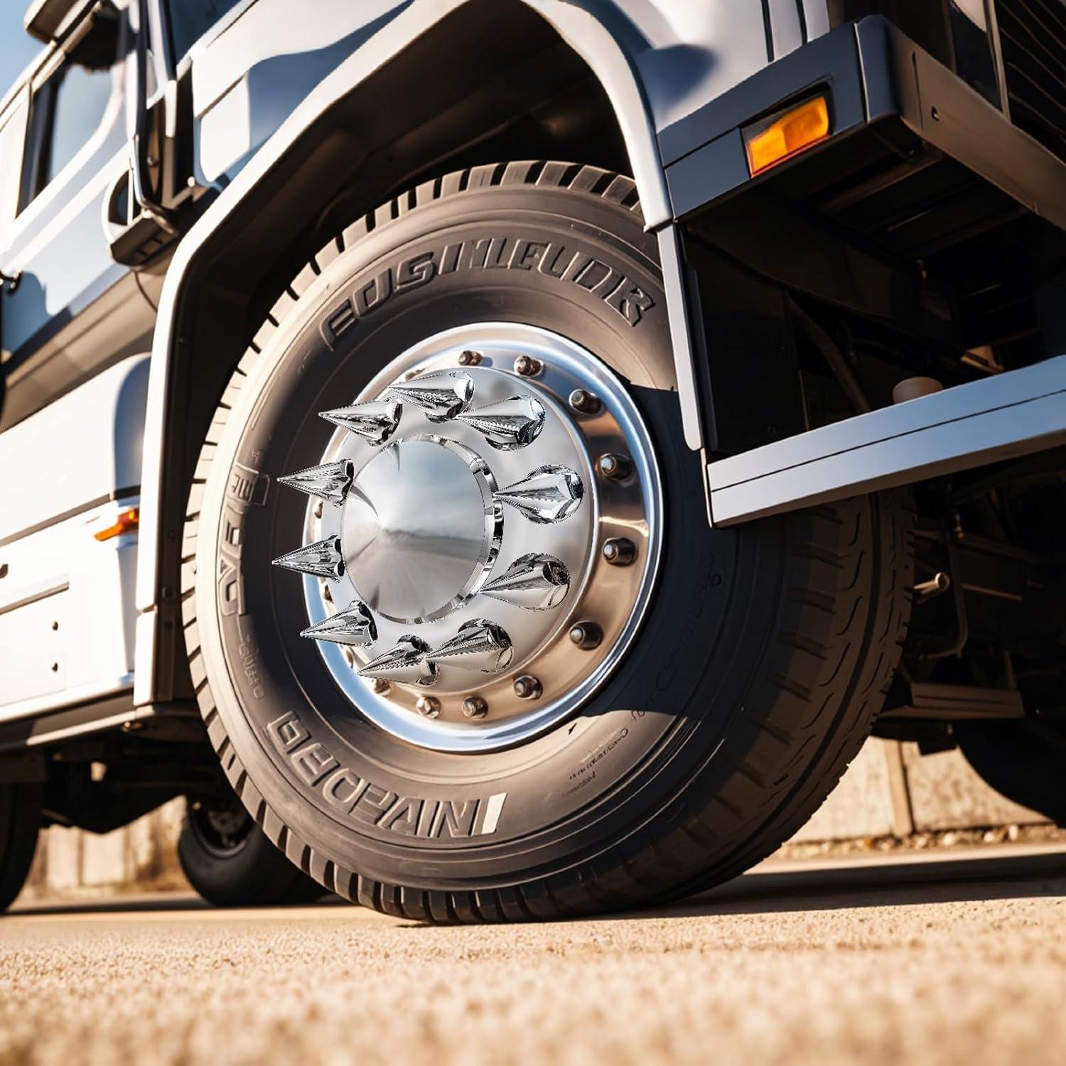 Cubiertas de Eje Frontal VEVOR para Camiones Semi - ABS Resistente