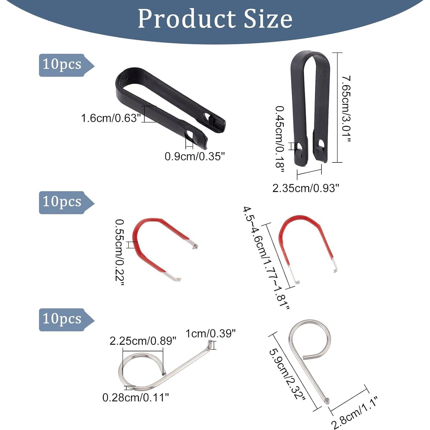 Juego de Herramientas para Retirar Cubiertas de Tuercas SUPERFINDINGS 30 Piezas