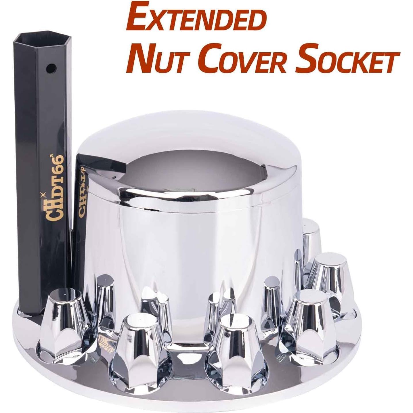 Juego de Cubiertas de Rueda CHDT66 Cromo 10 Tuercas 6kg