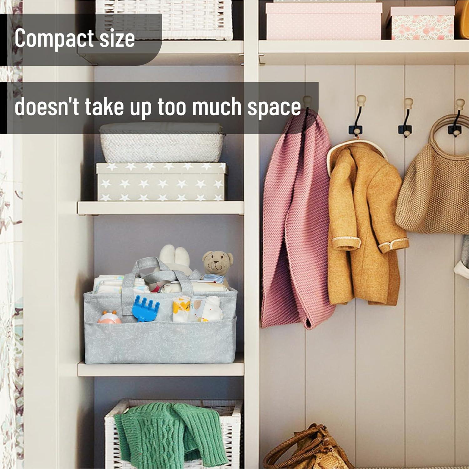 Organizador de Pañales Mr. Pen, Patrón Bonito, Portátil