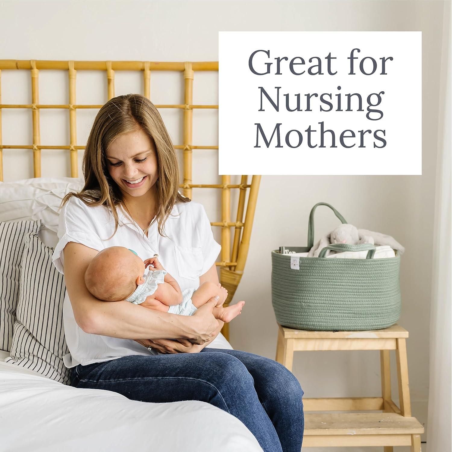 Organizador de Pañales Natemia Lirio de Agua - Portátil 38x25x20cm