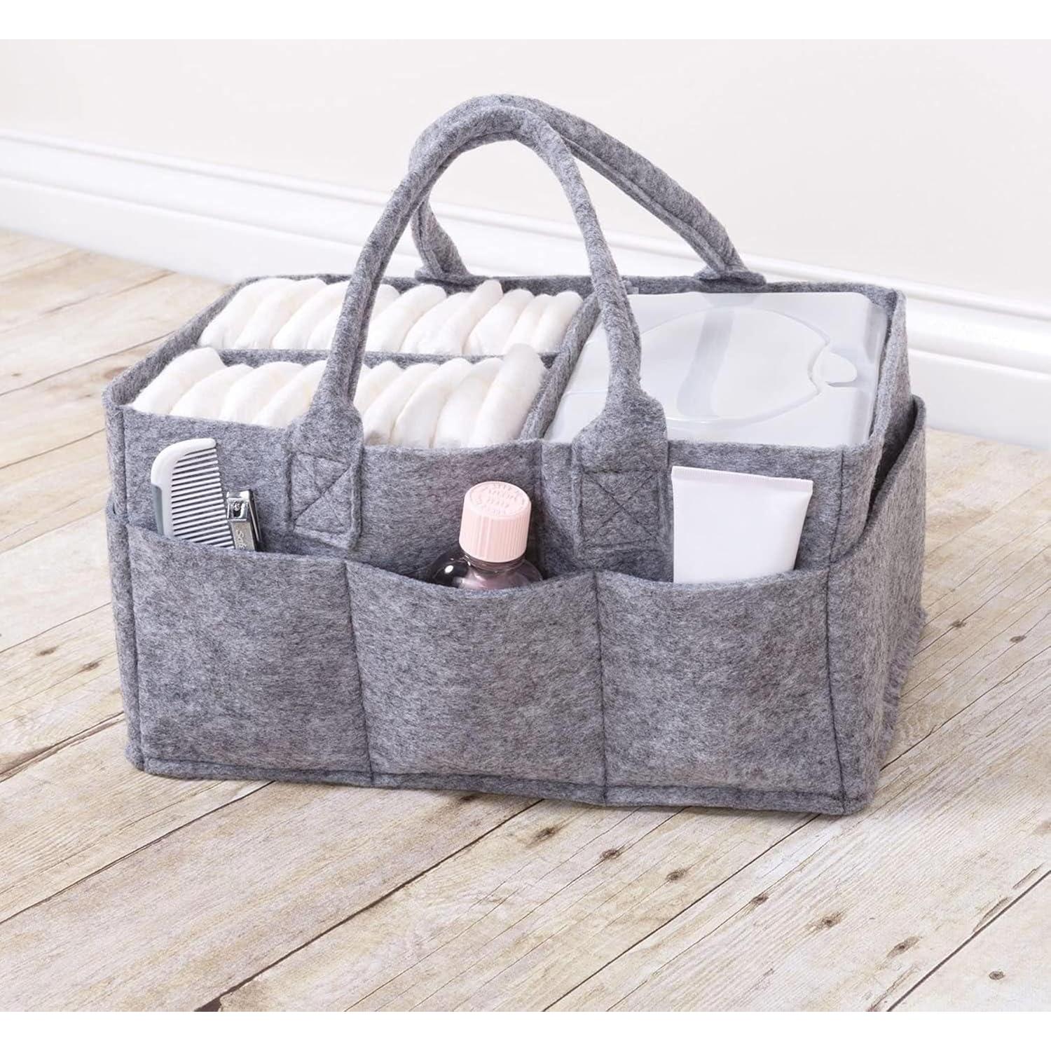 Caddy de Almacenamiento Plegable Sammy & Lou Gris Claro 29.2x15.2x20.3 cm