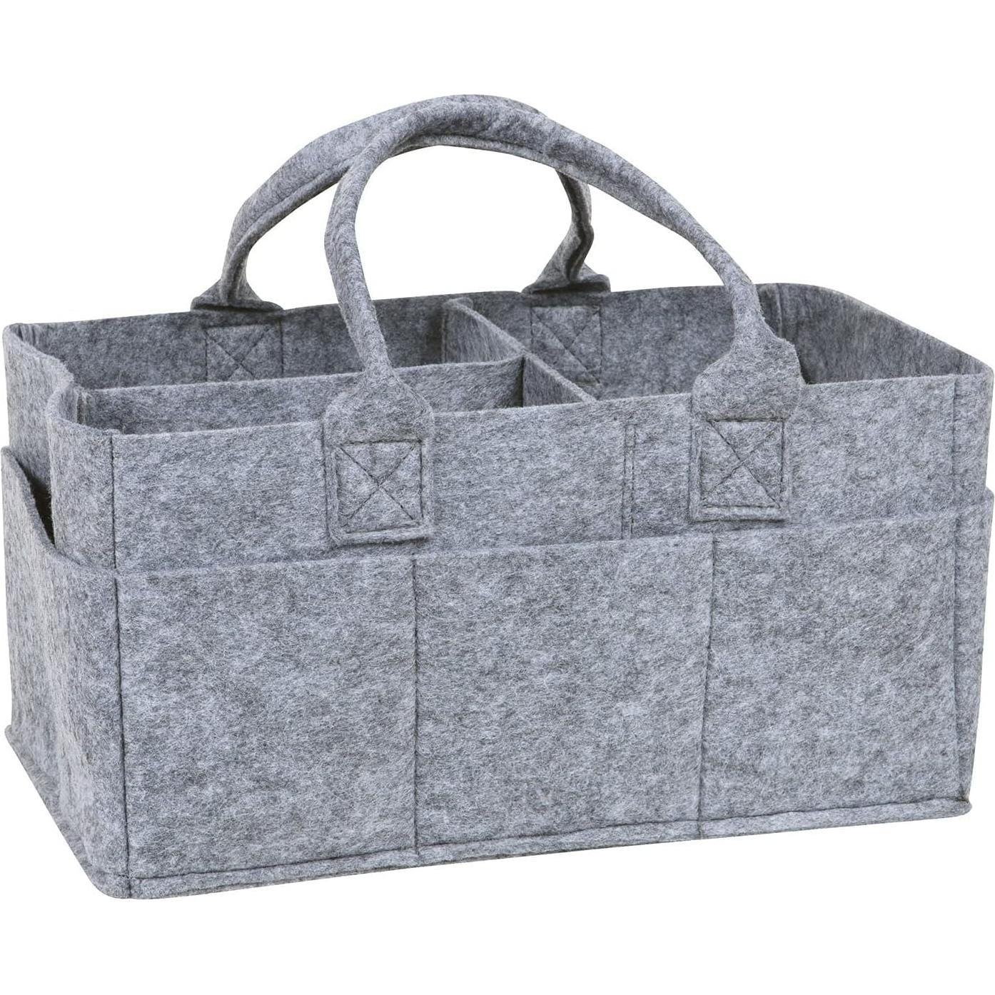 Caddy de Almacenamiento Plegable Sammy & Lou Gris Claro 29.2x15.2x20.3 cm