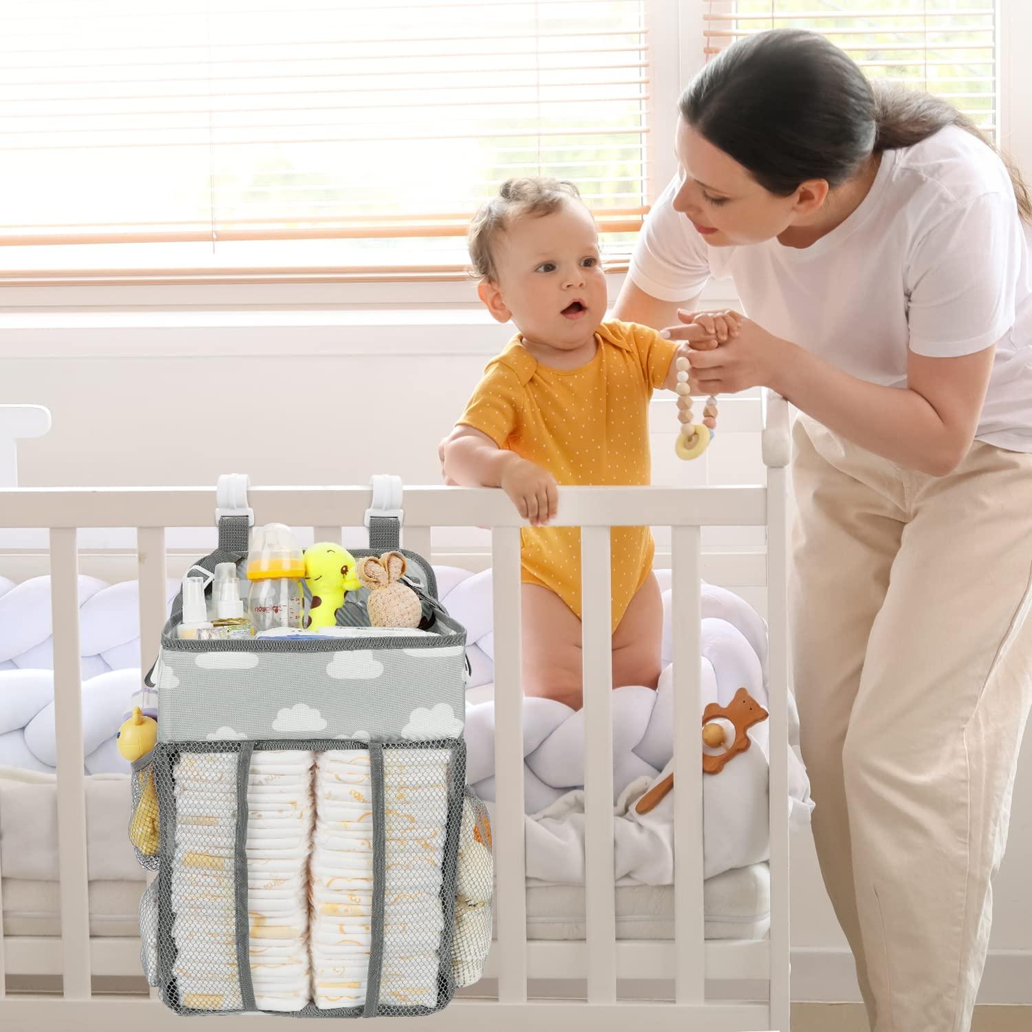 Organizador de Pañales Colgante Maliton Nube Gris 600D