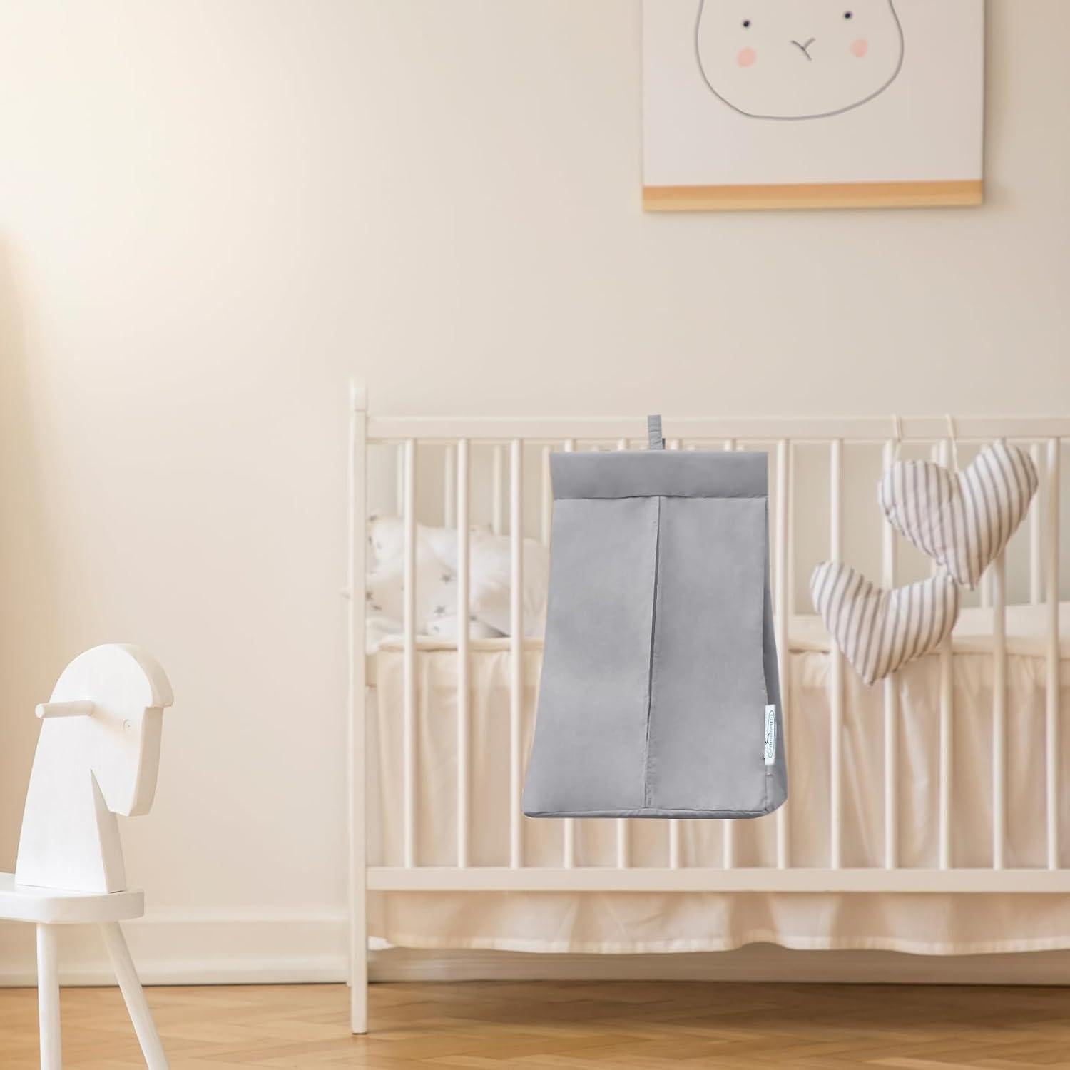 Organizador de Pañales SPRINGSPIRIT Gris Portátil 33x20x43 cm