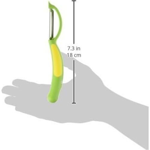 Pelador Kuhn Rikon Piranha 18.4 cm Verde Ergonómico
