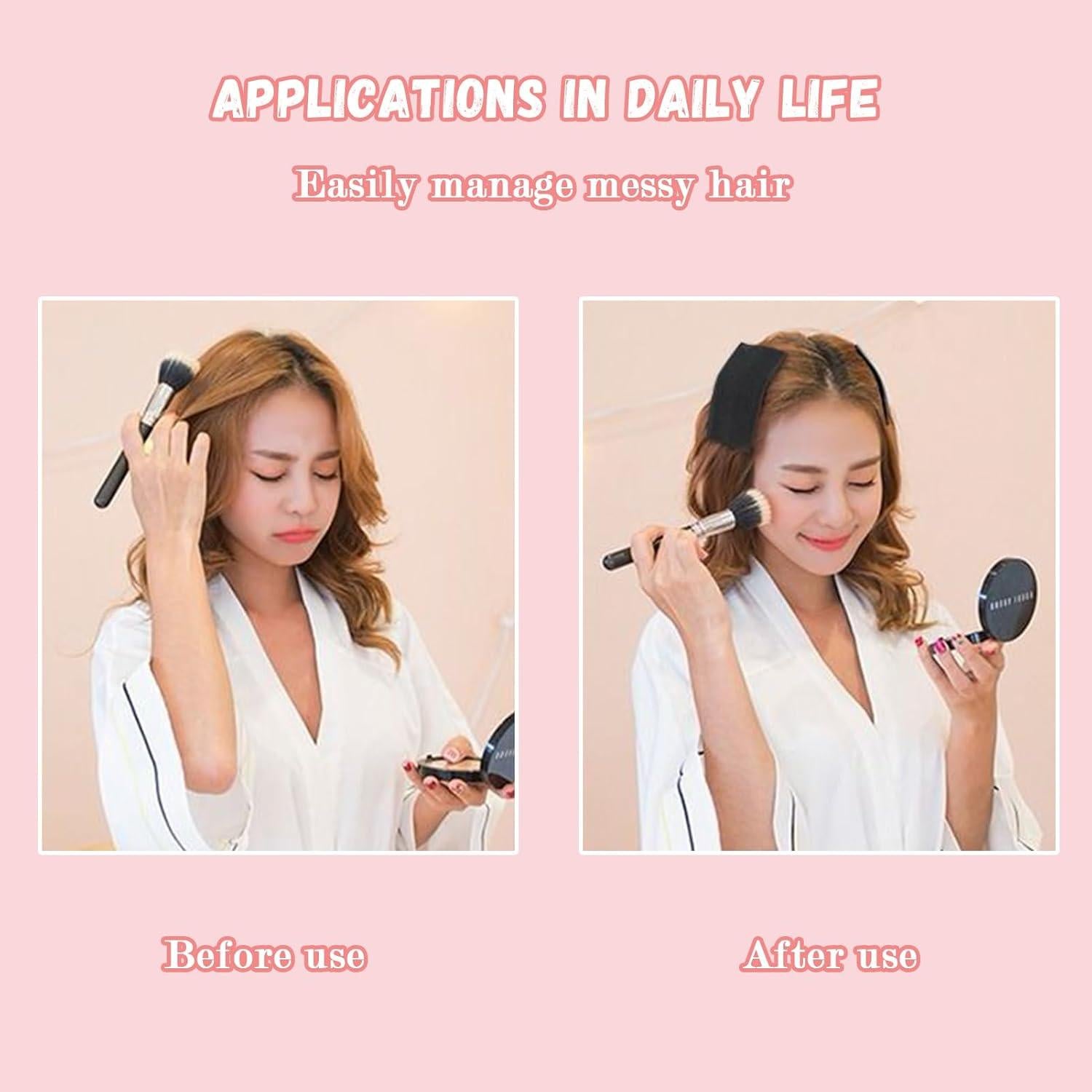 Set de Almohadillas para Cabello 28 PCS Snmzlc - Nylon Premium