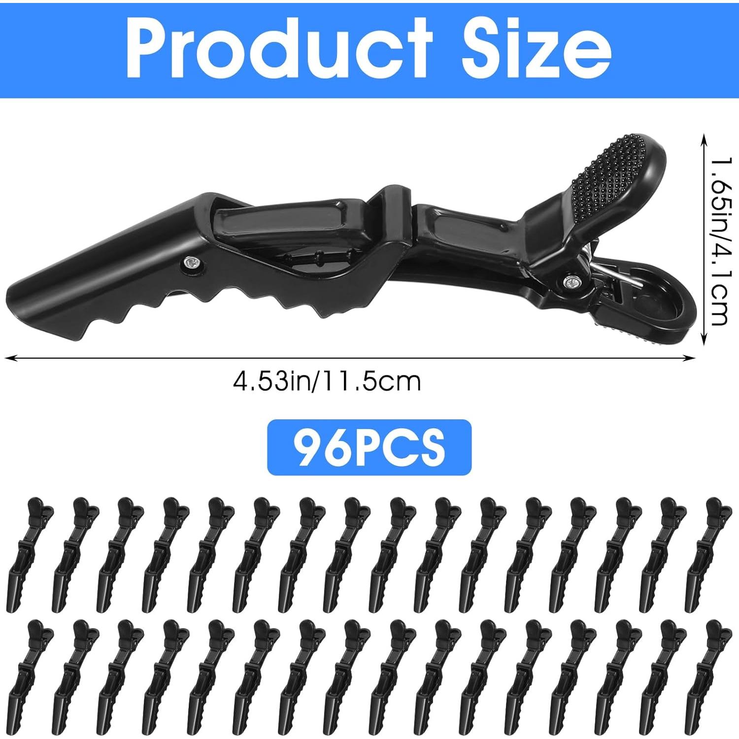 Pinzas de Cocodrilo para Cabello Mekueeex 96 Piezas 11.5cm