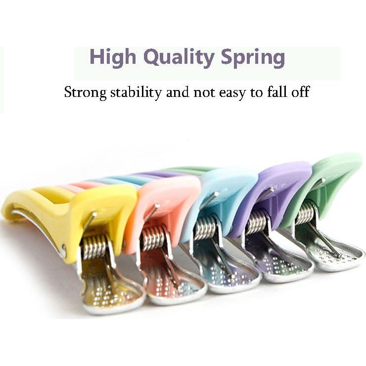 Clips de Rodillo de Pato Neón YOECO - 10 Pcs 10.95 cm