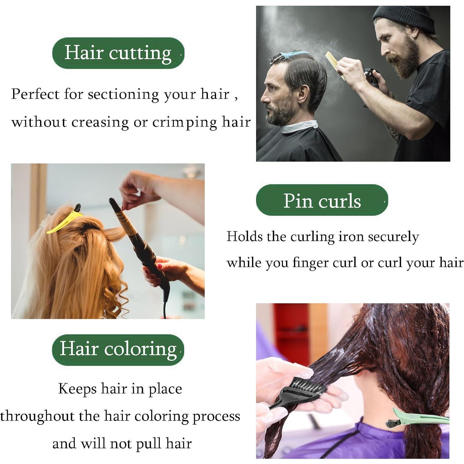 Clips de Rodillo de Pato Neón YOECO - 10 Pcs 10.95 cm