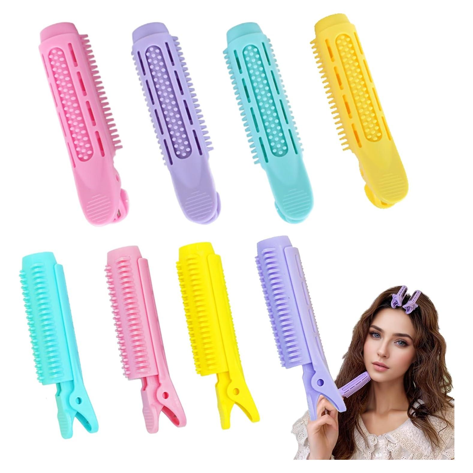 Clips Voluminizadores Dafeng Multicolor 8PC para Cabello