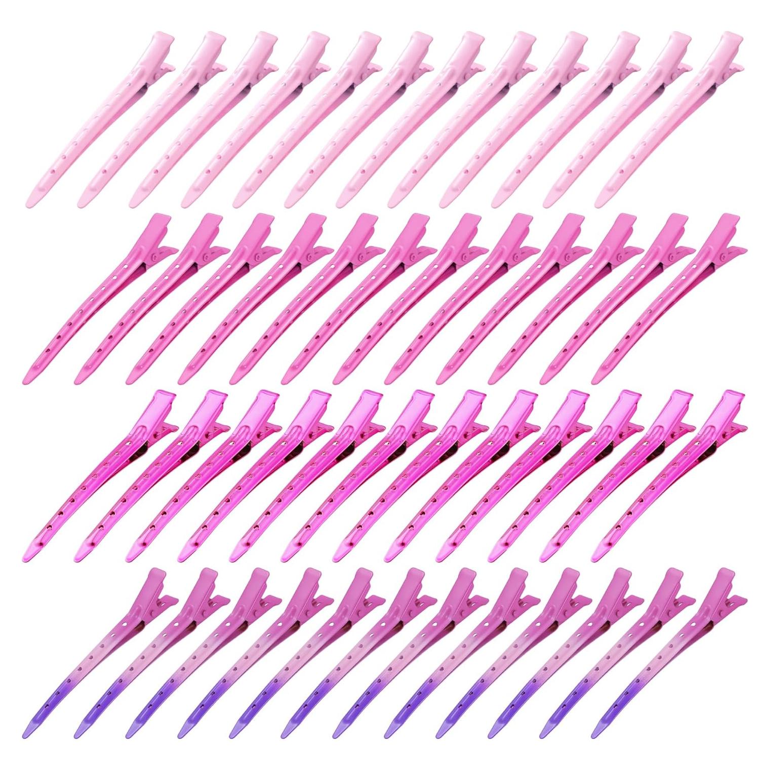 Clips de Pico de Pato Bantoye 48 Pcs Metal Antioxidante 8.5 cm