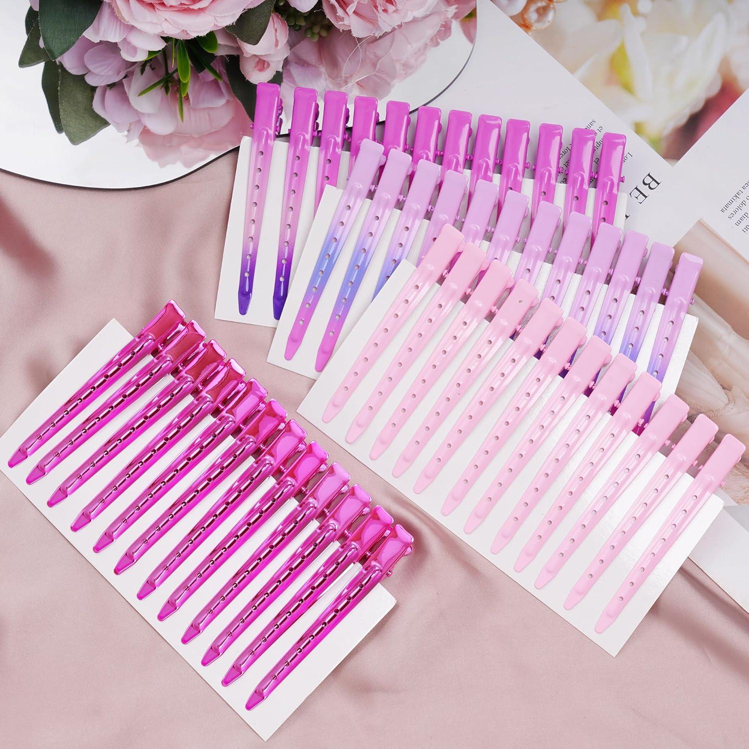 Clips de Pico de Pato Bantoye 48 Pcs Metal Antioxidante 8.5 cm