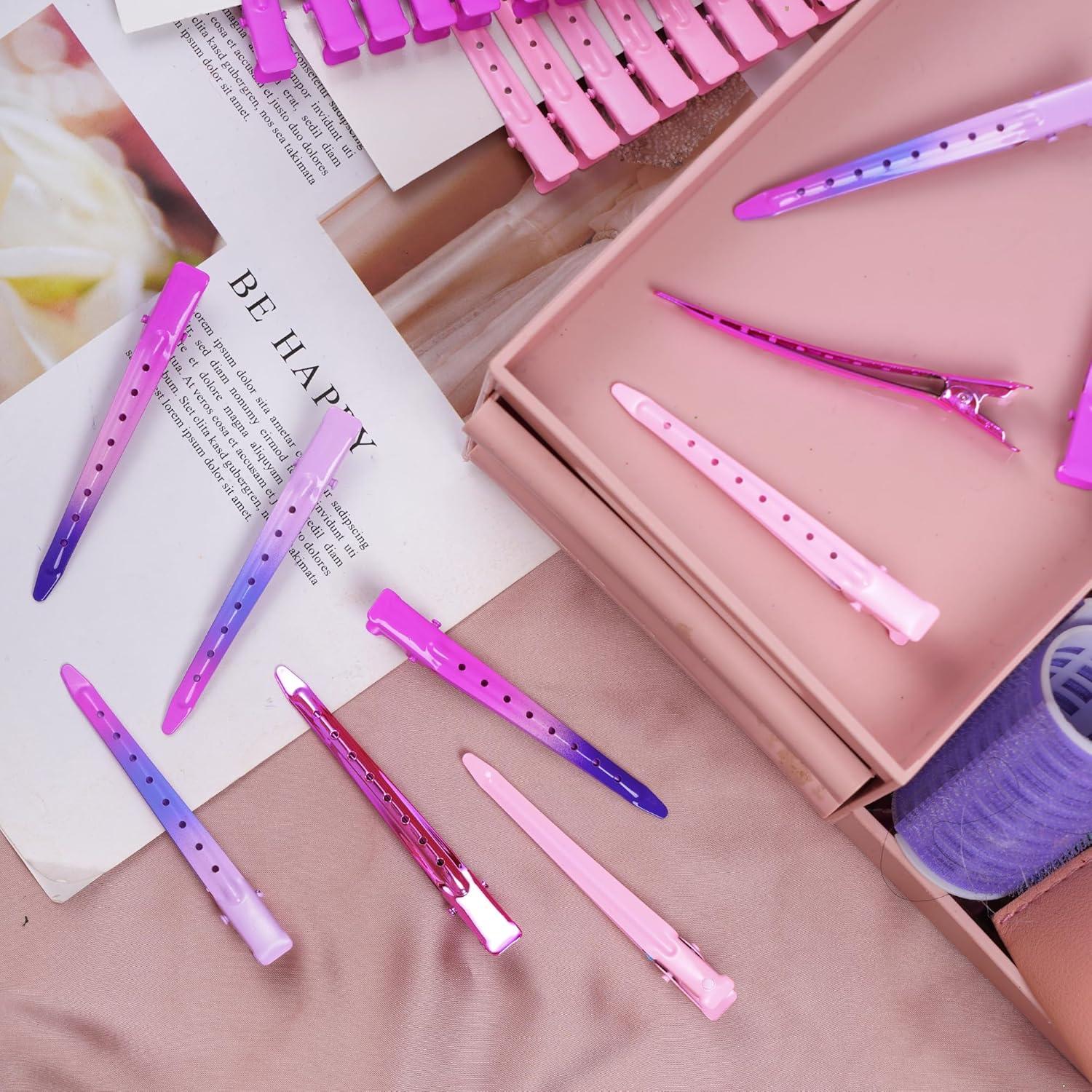 Clips de Pico de Pato Bantoye 48 Pcs Metal Antioxidante 8.5 cm