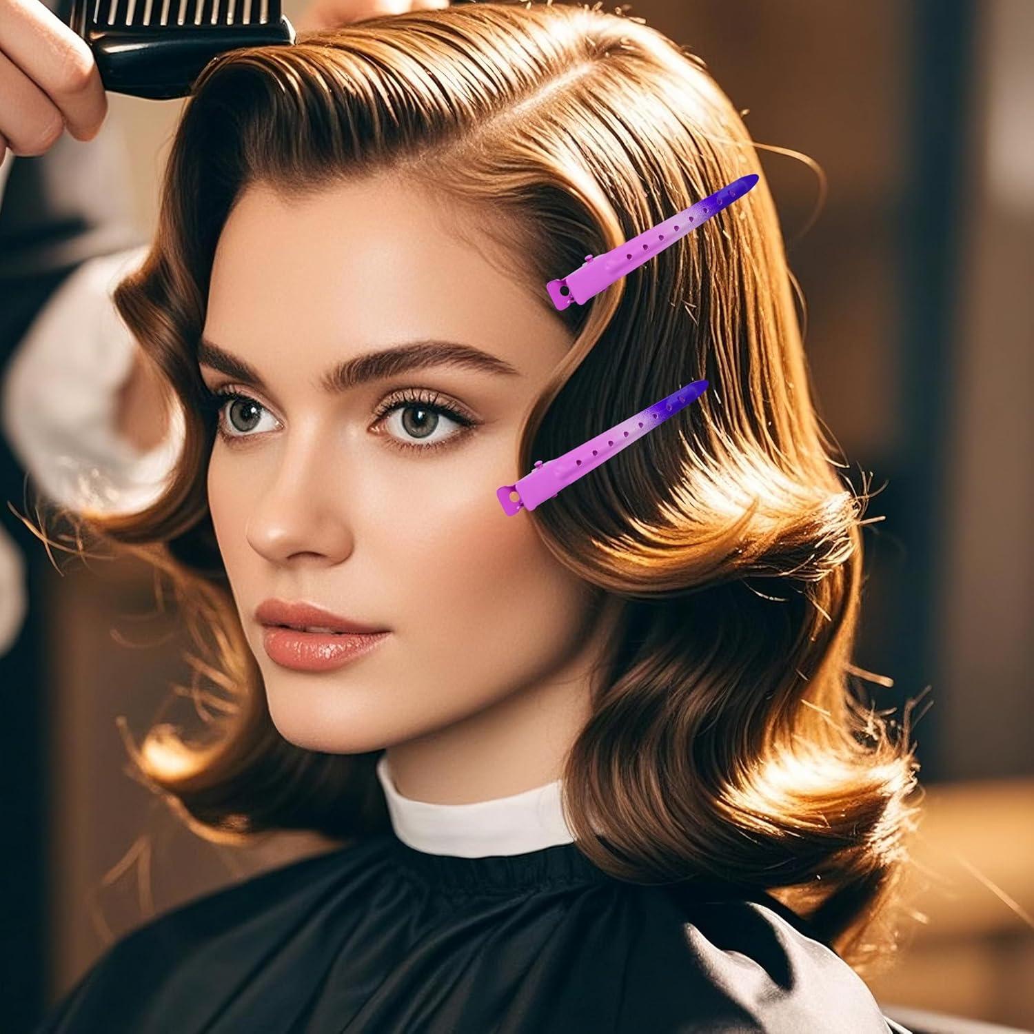 Clips de Pico de Pato Bantoye 48 Pcs Metal Antioxidante 8.5 cm