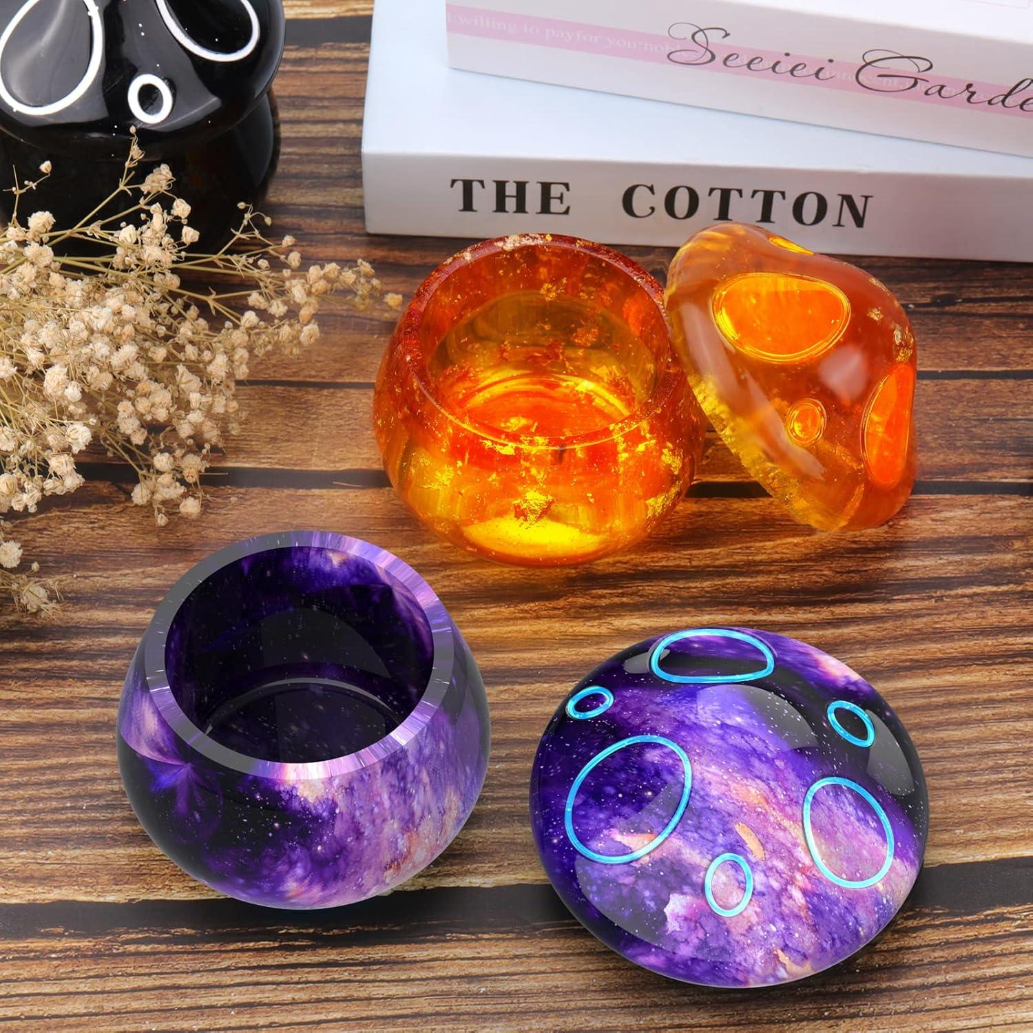 Moldes de Silicona Juome para Tarros de Hongo con Tapa 8.89cm