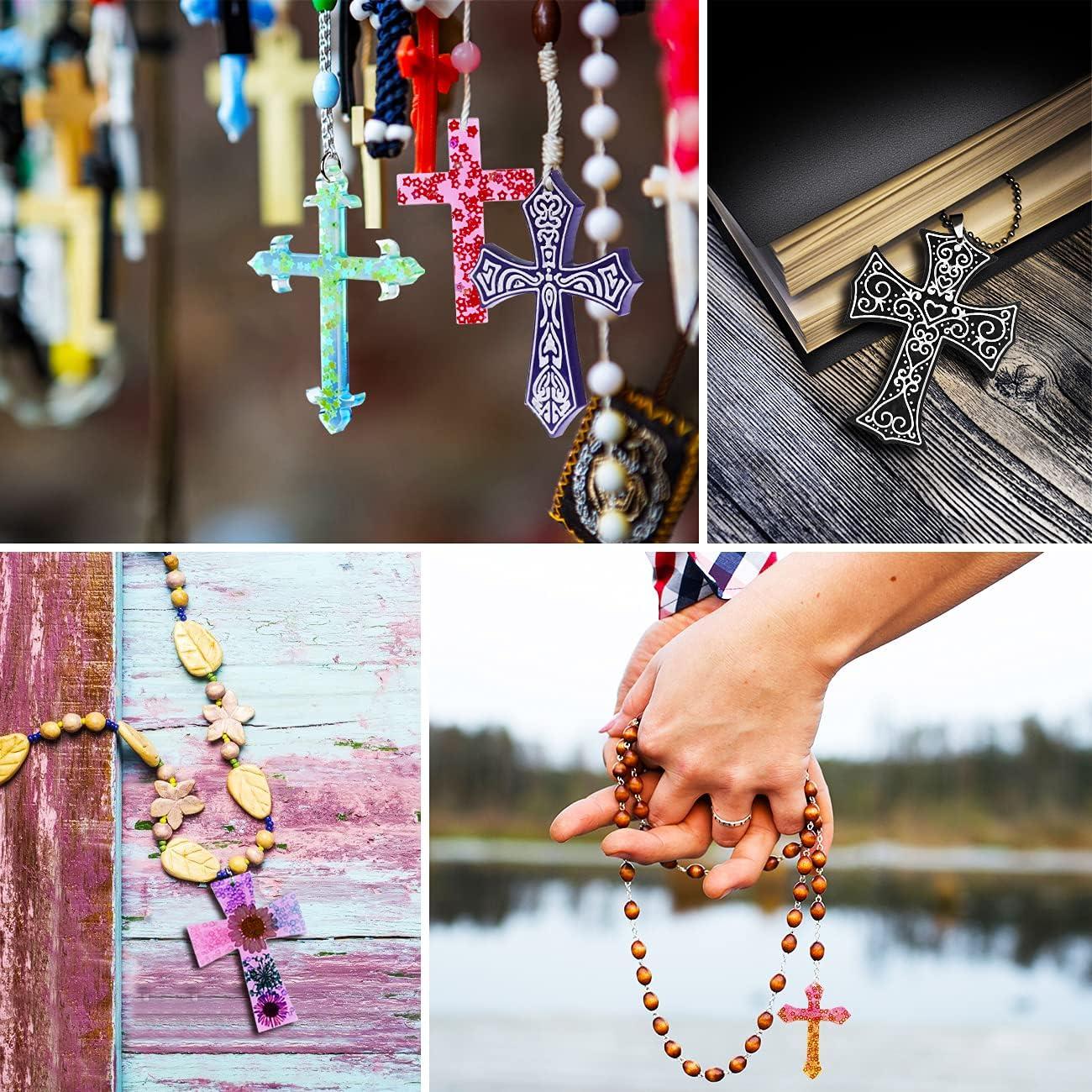 Moldes de Silicona Sakolla en Cruz - 12 Cavidades para Resina