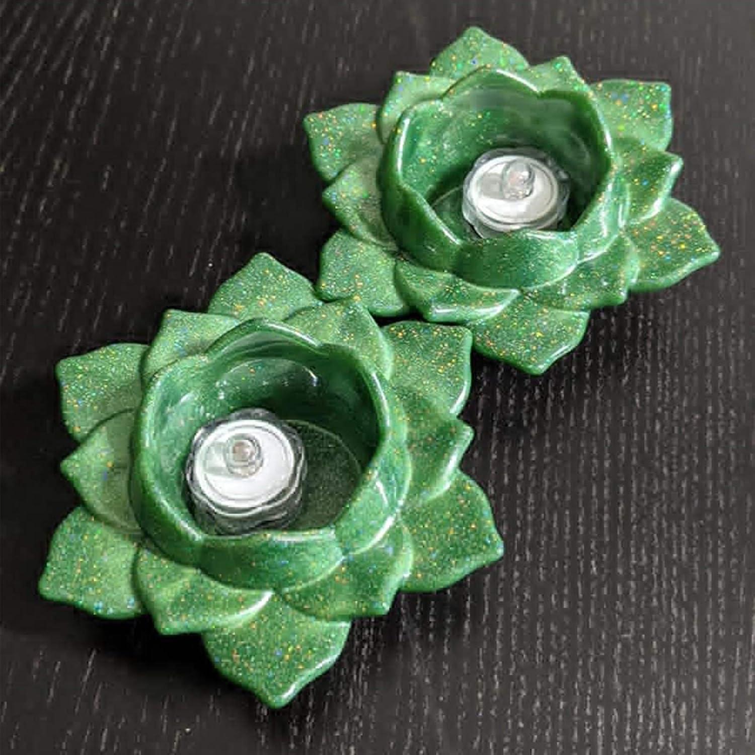 Molde de Silicona para Velas Palksky Flor de Loto 12.5cm