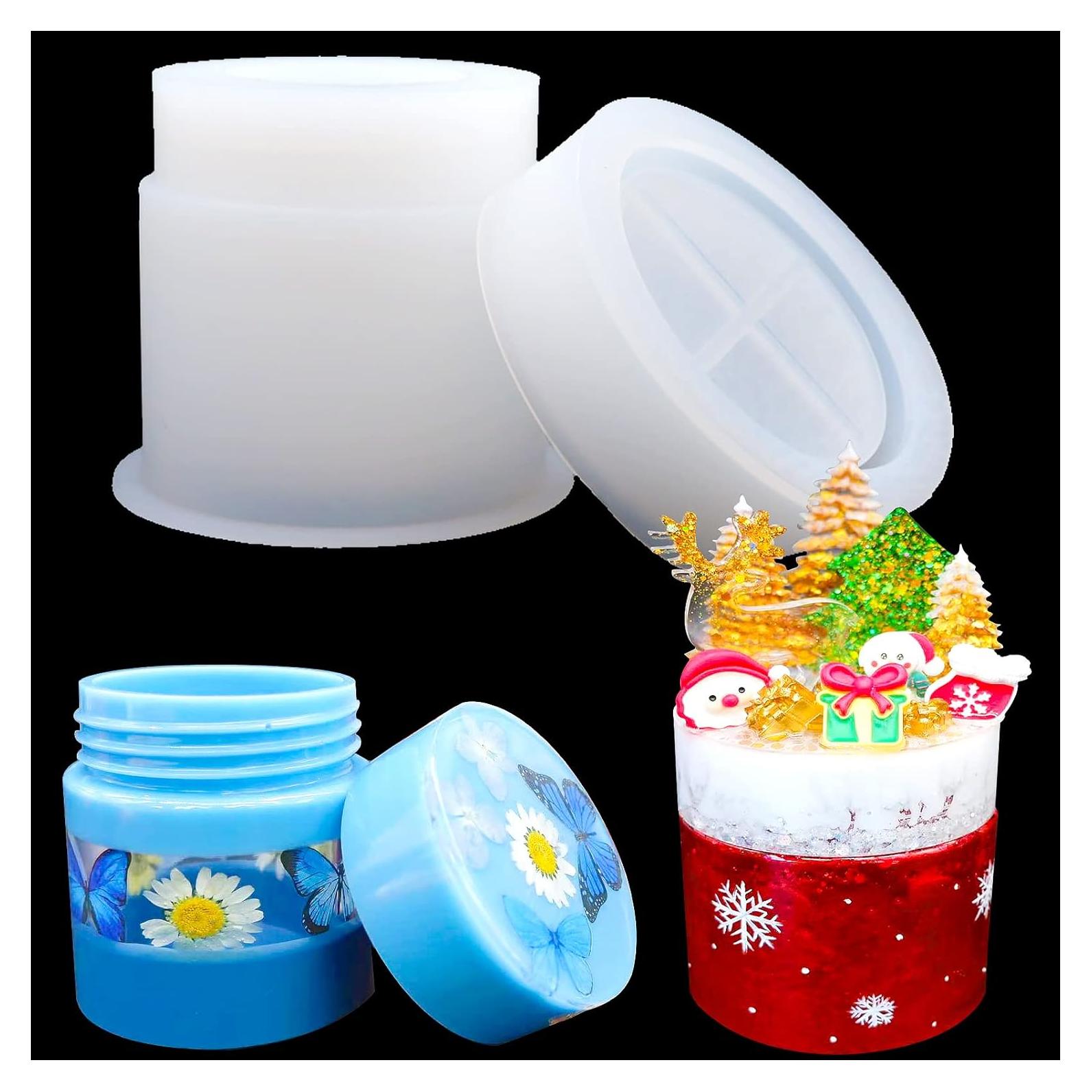 Molde de Resina Cilíndrico MOUGIGI para Joyería DIY