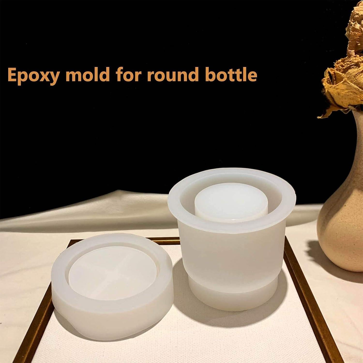 Molde de Resina Cilíndrico MOUGIGI para Joyería DIY