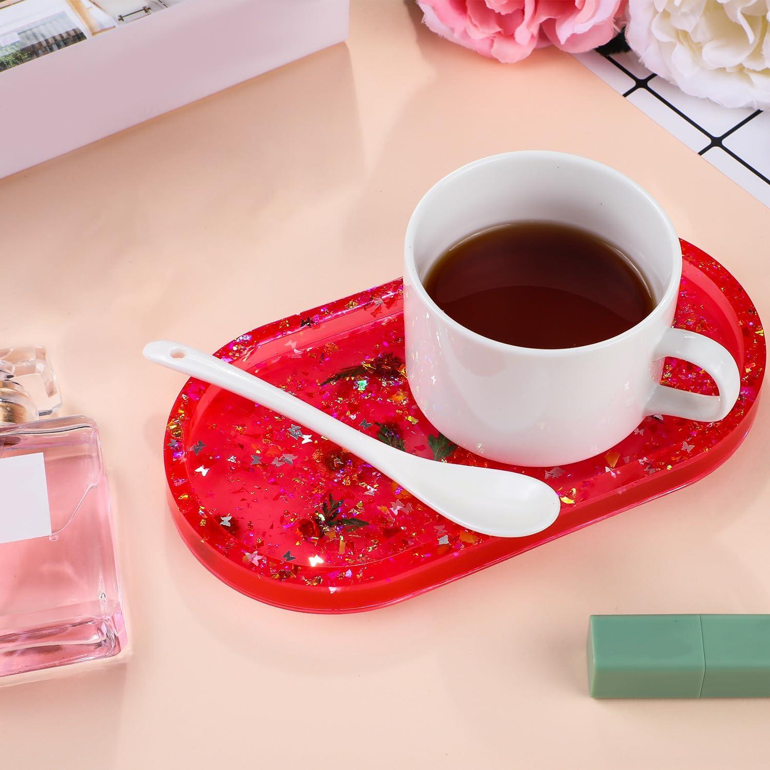 Molde de Silicona Ovalado Willbond para Resina - 2 Piezas