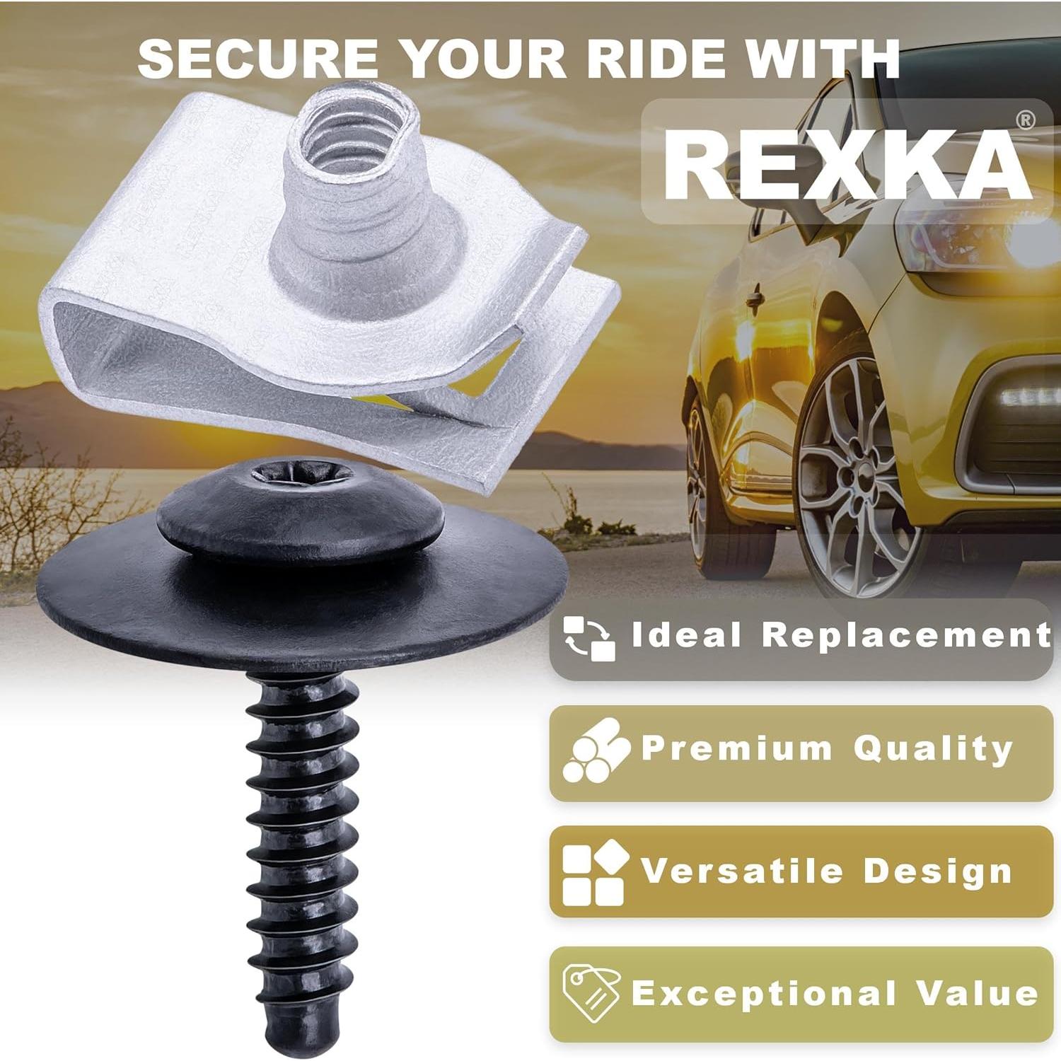 Kit de Tornillos y Tuercas U Rexka M4.2-1.41 para GM y Chevy