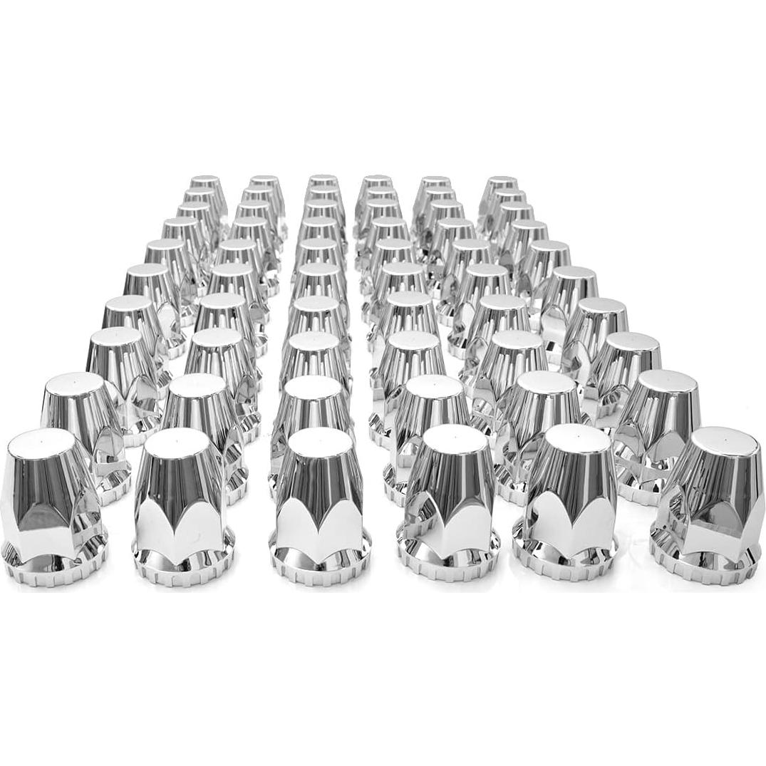 Juego de Cubiertas de Eje 33 mm Cromo SEPEY para Camión Semi