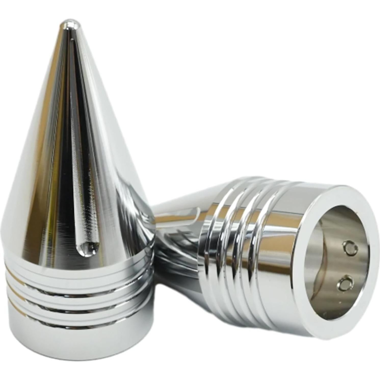 Tapa de Tuerca Delantera Anxingo para Harley Davidson Plata