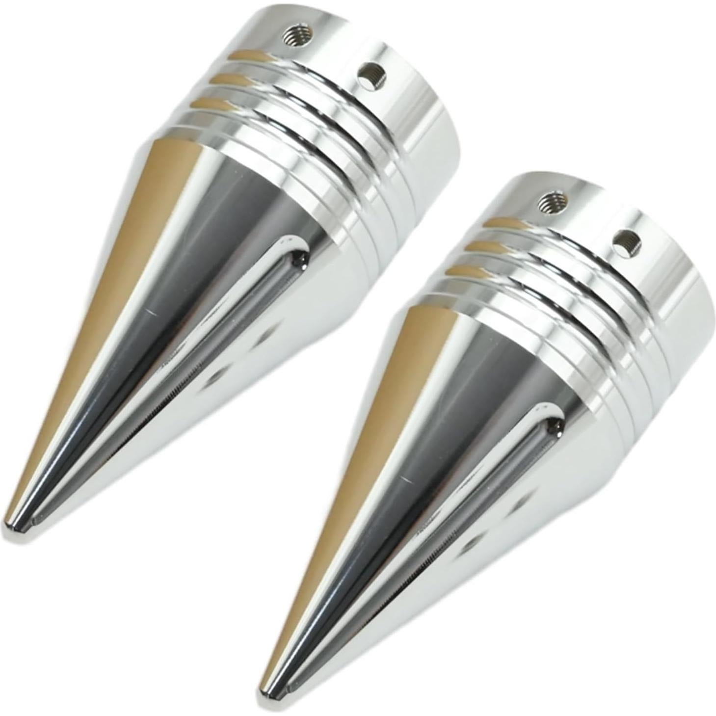 Tapa de Tuerca Delantera Anxingo para Harley Davidson Plata